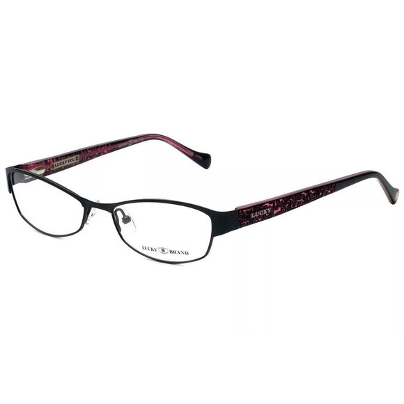 LUCKY Eyeglasses LUDELILAH-BLK-52 Size 52/16/rectangular BRAND NEW main image 5